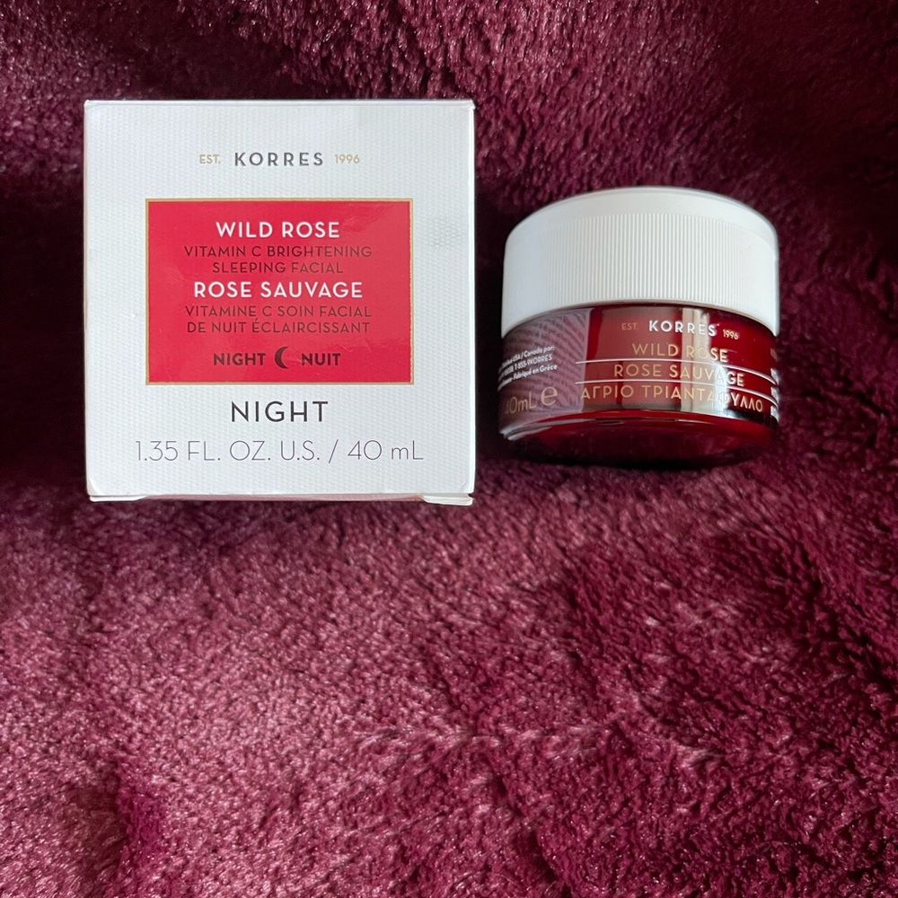 Korres wild rose brightning facial mask